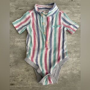 Me & Henry striped Bodysuit One Piece size 18-24M